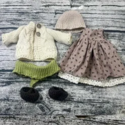 Waldorf Doll Change Clothes Material Bag Personality Set Waldorf Handmade Muppet Doll