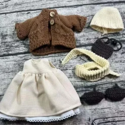 Waldorf Doll Change Clothes Material Bag Personality Set Waldorf Handmade Muppet Doll