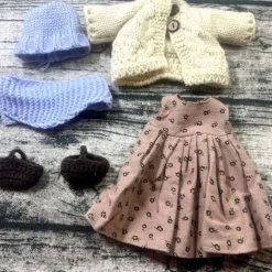 Waldorf Doll Change Clothes Material Bag Personality Set Waldorf Handmade Muppet Doll