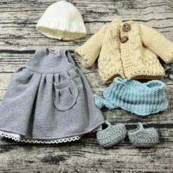 Waldorf Doll Change Clothes Material Bag Personality Set Waldorf Handmade Muppet Doll