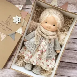 Waldorf Doll Change Clothes Material Bag Personality Set Waldorf Handmade Muppet Doll