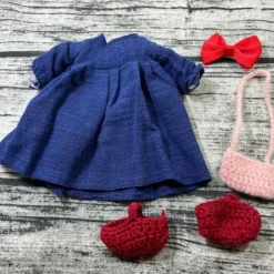 Waldorf Doll Change Clothes Material Bag Personality Set Waldorf Handmade Muppet Doll