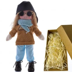 Waldorf Doll Doll artists handmade mini change doll DIY doll SZ Waldorf