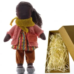 Waldorfdoll Cotton Waldorf Doll Doll Artist Handmade Festival Thumb Halloween Gift Box