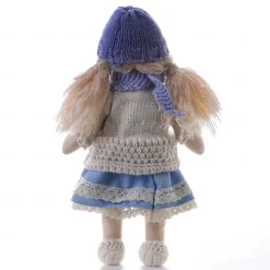 Waldorfdoll Cotton Waldorf Doll Figure Artist Handmade Festival Thumb for Christmas Gifts