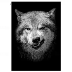 Wall Art Canvas Prints Animals Home Decoration Decor Rolled Canvas No Frame Unframed Unstretched