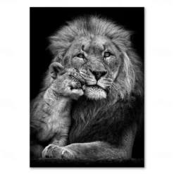 Wall Art Canvas Prints Animals Home Decoration Decor Rolled Canvas No Frame Unframed Unstretched