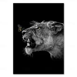 Wall Art Canvas Prints Animals Home Decoration Decor Rolled Canvas No Frame Unframed Unstretched