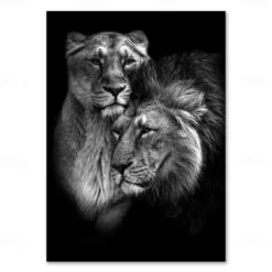 Wall Art Canvas Prints Animals Home Decoration Decor Rolled Canvas No Frame Unframed Unstretched