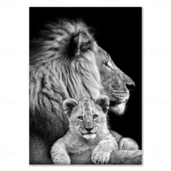 Wall Art Canvas Prints Animals Home Decoration Decor Rolled Canvas No Frame Unframed Unstretched