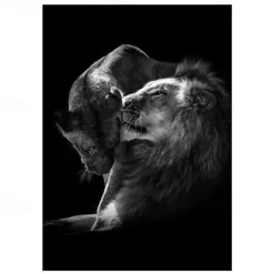 Wall Art Canvas Prints Animals Home Decoration Decor Rolled Canvas No Frame Unframed Unstretched