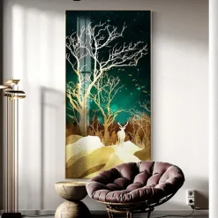 Wall Art Canvas Prints Floral Home Decoration Decor Rolled Canvas No Frame Unframed Unstretched