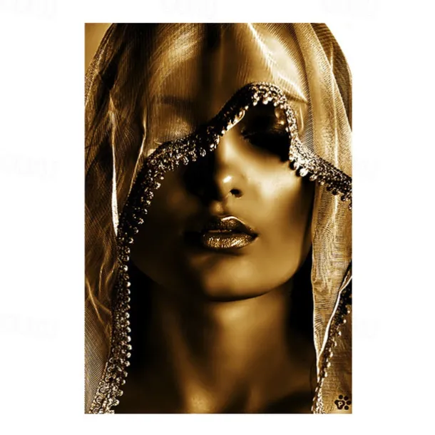 Wall Art Canvas Prints People Woman Home Decoration Decor Rolled Canvas No Frame Unframed Unstretched