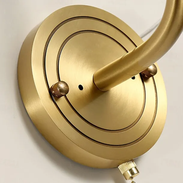 Wall Lamp Antique Wall Sconces for Bedroom Corridor Nordic Fabric Night Light Wall Mounted Antler Lighting Fixtures Brass