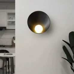 Wall Lamp Lights Resin Wall Lights LED 9.1in Glass Wall Lamp Indoor Corridor Aisle Stairs Lighting Fixture for Living Room Bedroom Den Art Design Wall Sconces 110-240V 5W