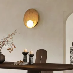 Wall Lamp Lights Resin Wall Lights LED 9.1in Glass Wall Lamp Indoor Corridor Aisle Stairs Lighting Fixture for Living Room Bedroom Den Art Design Wall Sconces 110-240V 5W