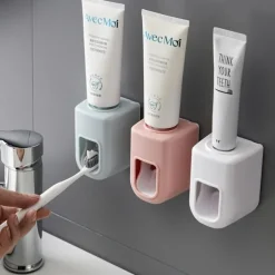 Wall Mounted Automatic Toothpaste Squeezer, Simple Toothpaste Holder