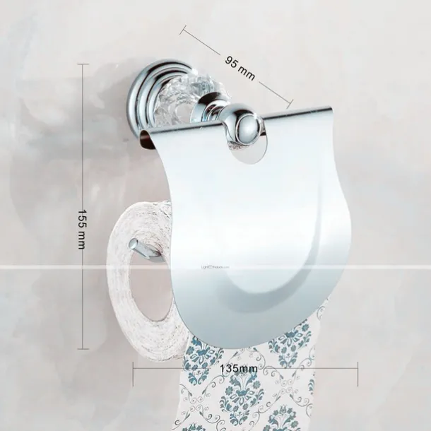 Wall Mounted Silver Bathroom Hardware Towel Bar, Robe Hook, Towel Holder, Toilet Paper Holder, 304Stainless Steel - for Home and Hotel bathroom