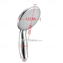 Wall Mounted,Contemporary LED Hand Shower,A Grade ABS Jet+Rainfall Spray Function Shower