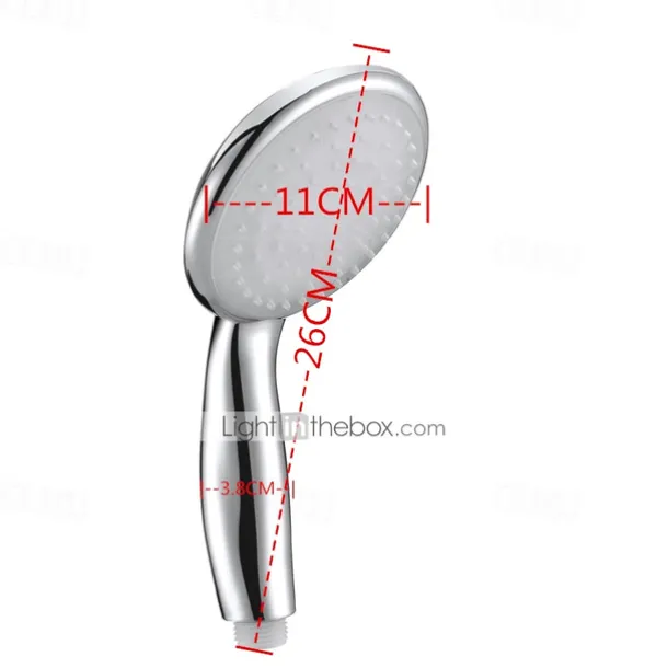 Wall Mounted,Contemporary LED Hand Shower,A Grade ABS Jet+Rainfall Spray Function Shower