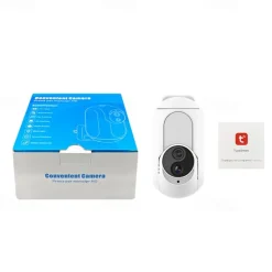 Wall Plug In Camera Wifi 360 1080P Mini Surveillance Home Security Protection Night Vision LED Lamp Light IP Cameras