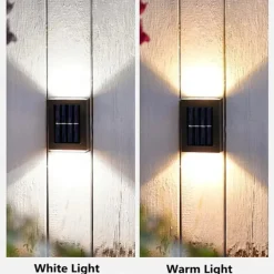 Wall Solar Light Waterproof Garden Solar LED Light for Outdoor Lighting Street Lamp Home Balcony Porch Yard Decoration