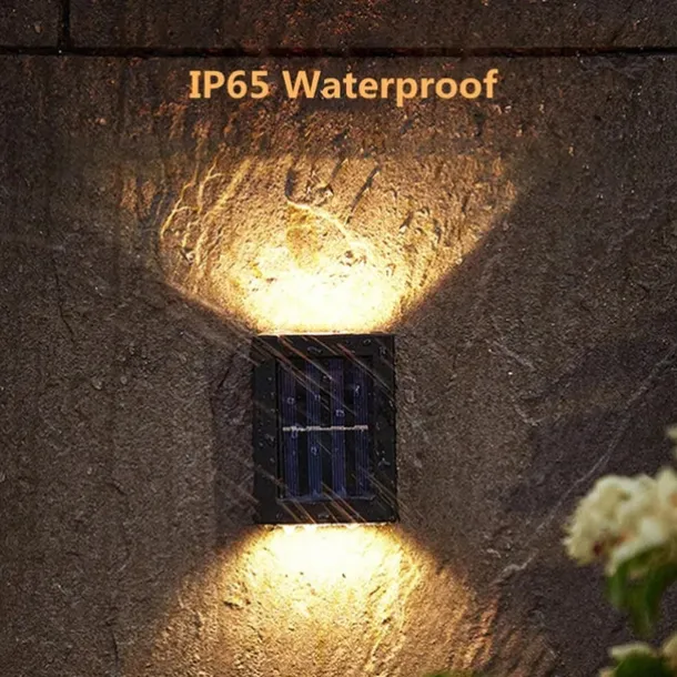Wall Solar Light Waterproof Garden Solar LED Light for Outdoor Lighting Street Lamp Home Balcony Porch Yard Decoration