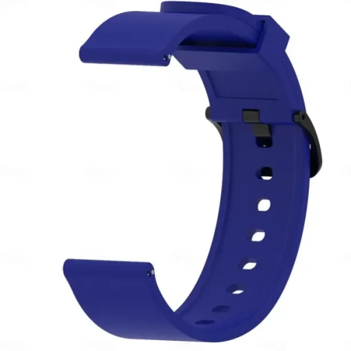 Watch Band for Amazfit GTS 4,4mini, 3,2,2mini, 2e, GTR 42mm, Bip U Pro, U, 3 Pro, 3, S lite, S, lite Silicone Replacement Strap Soft Breathable Classic Buckle Wristband