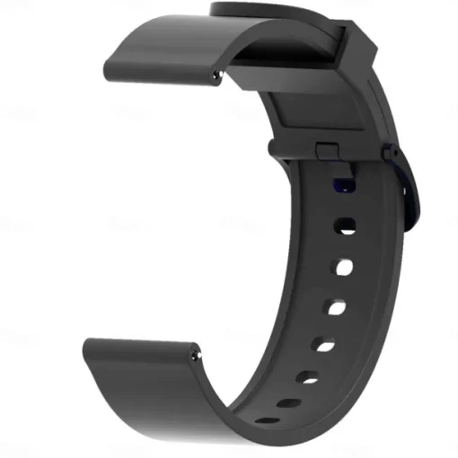 Watch Band for Amazfit GTS 4,4mini, 3,2,2mini, 2e, GTR 42mm, Bip U Pro, U, 3 Pro, 3, S lite, S, lite Silicone Replacement Strap Soft Breathable Classic Buckle Wristband