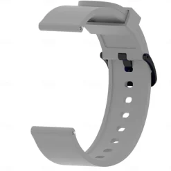 Watch Band for Amazfit GTS 4,4mini, 3,2,2mini, 2e, GTR 42mm, Bip U Pro, U, 3 Pro, 3, S lite, S, lite Silicone Replacement Strap Soft Breathable Classic Buckle Wristband