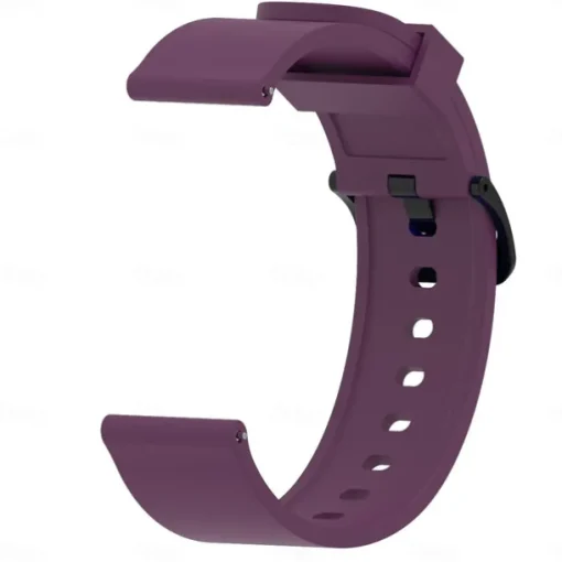 Watch Band for Amazfit GTS 4,4mini, 3,2,2mini, 2e, GTR 42mm, Bip U Pro, U, 3 Pro, 3, S lite, S, lite Silicone Replacement Strap Soft Breathable Classic Buckle Wristband