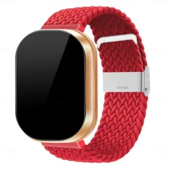 Watch Band for Fitbit Versa 3 Sense Nylon Replacement Strap Braided Adjustable Breathable Solo Loop Wristband