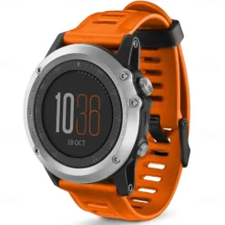 Watch Band for Garmin Fenix 3 HR Fenix 3 Fenix 7X / 6X / 5X / 3/3HR Plus Pro Sapphire Solar Descent Mk2i / Mk2 / Mk1 D2 Charlie / Bravo / Delta PX Silicone Replacement Strap 26mm Breathable Sport