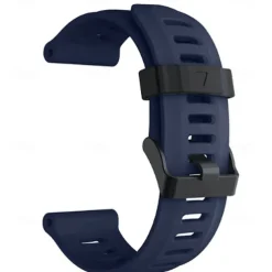 Watch Band for Garmin Fenix 3 HR Fenix 3 Fenix 7X / 6X / 5X / 3/3HR Plus Pro Sapphire Solar Descent Mk2i / Mk2 / Mk1 D2 Charlie / Bravo / Delta PX Silicone Replacement Strap 26mm Breathable Sport
