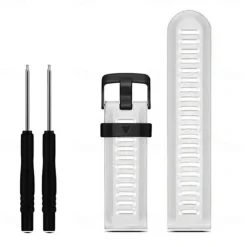 Watch Band for Garmin Fenix 3 HR Fenix 3 Fenix 7X / 6X / 5X / 3/3HR Plus Pro Sapphire Solar Descent Mk2i / Mk2 / Mk1 D2 Charlie / Bravo / Delta PX Silicone Replacement Strap 26mm Breathable Sport