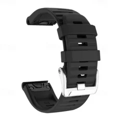 Watch Band for Garmin Fenix 7 7X 6 6X Pro Epix Pro 47mm 51mm Instinct 2X Approach S70 47mm S62 S60 Forerunner 955 945 Epix Marq Descent Quatix 22mm 26mm Silicone Replacement Strap Adjustable Sport