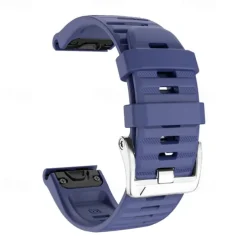 Watch Band for Garmin Fenix 7 7X 6 6X Pro Epix Pro 47mm 51mm Instinct 2X Approach S70 47mm S62 S60 Forerunner 955 945 Epix Marq Descent Quatix 22mm 26mm Silicone Replacement Strap Adjustable Sport