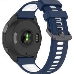 Watch Band for Garmin Forerunner 965 Silicone Replacement Strap Adjustable Sport Band Wristband