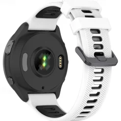 Watch Band for Garmin Forerunner 965 Silicone Replacement Strap Adjustable Sport Band Wristband