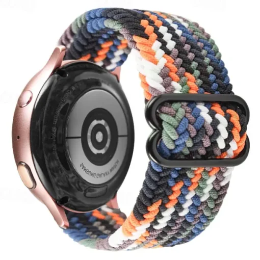Watch Band for Garmin Huawei Forerunner 265S 265 Venu 3S 3 Active 5 Vivoactive 4S 4 Vivomove Sport Luxe Style HR Approach S42 S40 S12 18mm 20mm 22mm Nylon Replacement Strap 18mm 20mm 22mm Sport Band