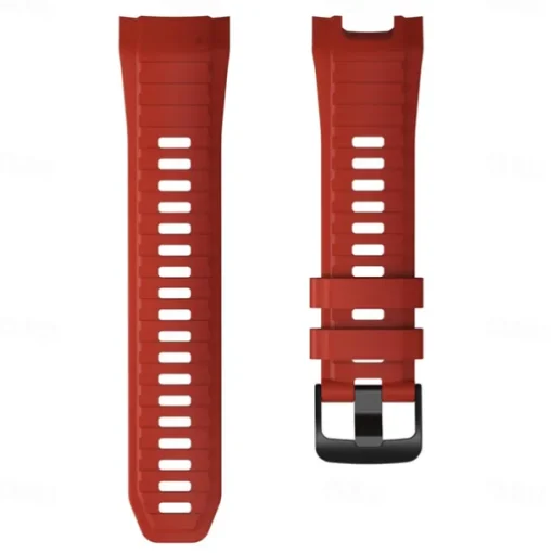 Watch Band for Garmin Instinct 2X Soft Silicone Replacement Strap Elastic Adjustable Breathable Sport Band Wristband