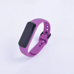 Watch Band for Samsung Galaxy Fit E SM-R375 Silicone Replacement Strap with Case Elastic Breathable Sport Band Wristband