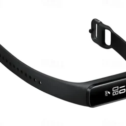 Watch Band for Samsung Galaxy Fit E SM-R375 Silicone Replacement Strap with Case Elastic Breathable Sport Band Wristband