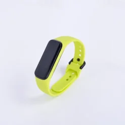 Watch Band for Samsung Galaxy Fit E SM-R375 Silicone Replacement Strap with Case Elastic Breathable Sport Band Wristband