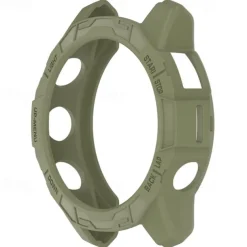 Watch Case Compatible with Garmin Fenix 7 Pro / Fenix 7S Pro / Fenix 7X Pro / Epix Pro 51mm / Epix Pro 42mm Rugged Dust Proof Bumper Full Cover TPU Watch Cover