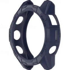 Watch Case Compatible with Garmin Fenix 7 Pro / Fenix 7S Pro / Fenix 7X Pro / Epix Pro 51mm / Epix Pro 42mm Rugged Dust Proof Bumper Full Cover TPU Watch Cover