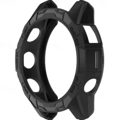 Watch Case Compatible with Garmin Fenix 7 Pro / Fenix 7S Pro / Fenix 7X Pro / Epix Pro 51mm / Epix Pro 42mm Rugged Dust Proof Bumper Full Cover TPU Watch Cover