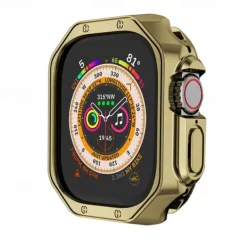 Watch Case Compatible with Apple Watch Ultra 49mm / Series 8 7 41mm 45mm / Series 6 5 4 SE 40mm 44mm Scratch Resistant Bumper Full Cover All Around Protective TPU Watch Cover