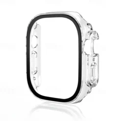 Watch Case with Screen Protector Compatible with Apple Watch Ultra 49mm / Series 8 7 41mm 45mm / Series 6 5 4 SE 40mm 44mm / Series 3 2 1 38mm 42mm Shockproof Hard PC Watch Cover