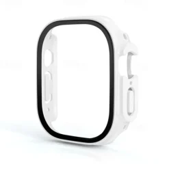 Watch Case with Screen Protector Compatible with Apple Watch Ultra 49mm / Series 8 7 41mm 45mm / Series 6 5 4 SE 40mm 44mm / Series 3 2 1 38mm 42mm Shockproof Hard PC Watch Cover